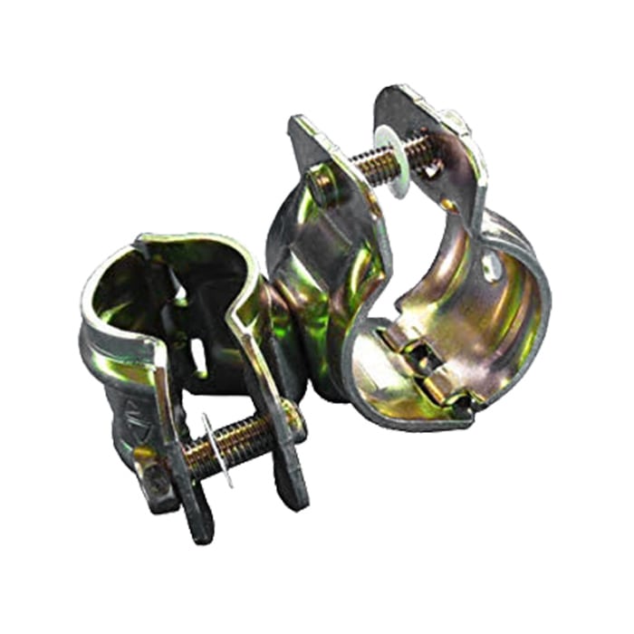 ミニクランプ Φ19.1×Φ31.8 固定 直交 120個セット ミニクラシリーズ 農業にくめーる j-1024 just 垣根仕立 ミニクラ パイプクランプ ドライバーで組立て