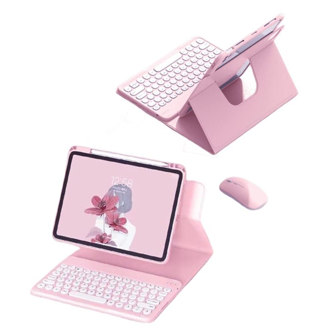 iPadAir3 Apple Pencil第1世代+キーボードカバー付 となりあっ 