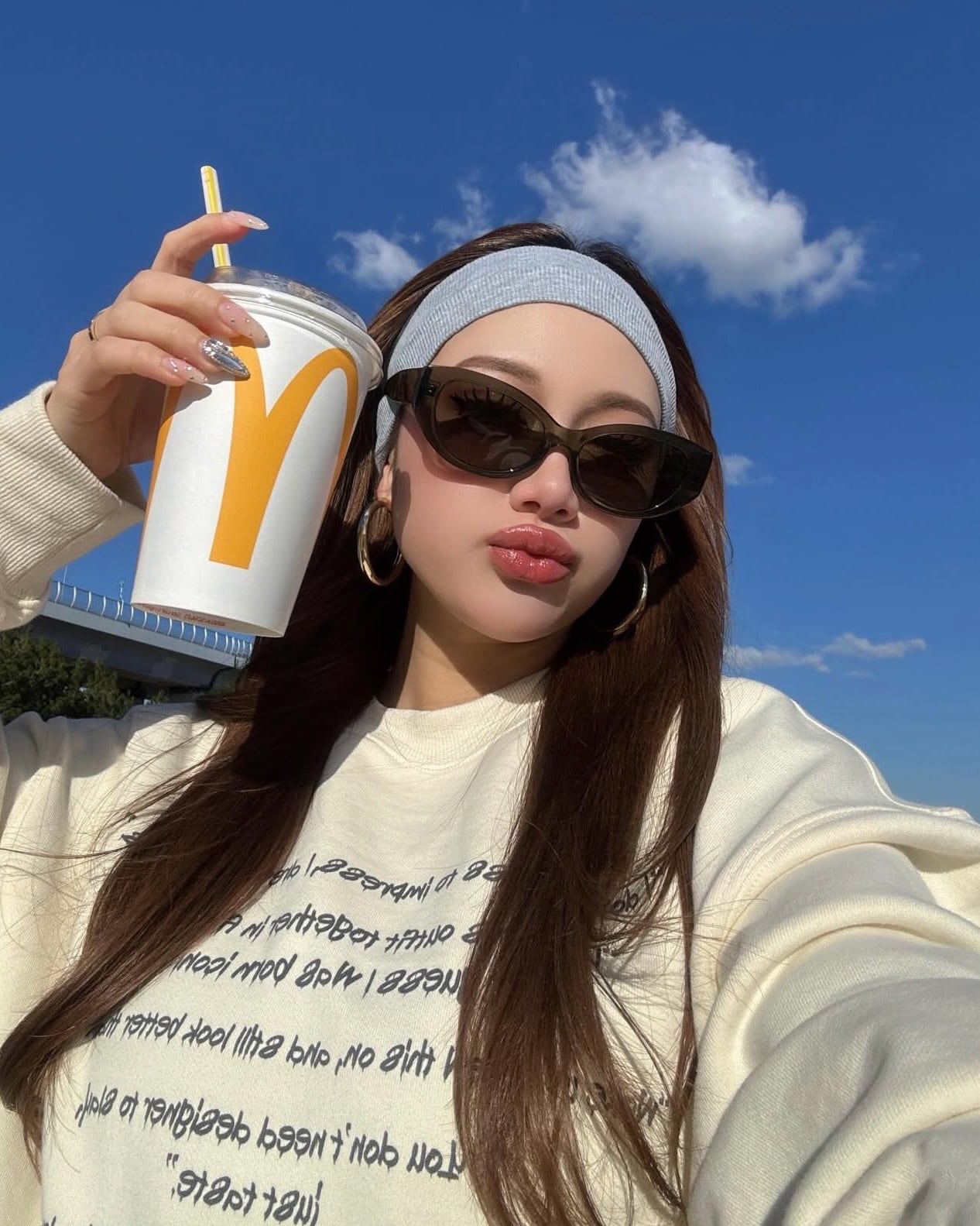 キキ☆ララ　アイスチェーン　キャップ　サングラス 3colors】cateye 4 sunglasses | FLEX公式｜SNSで話題のアイウェア