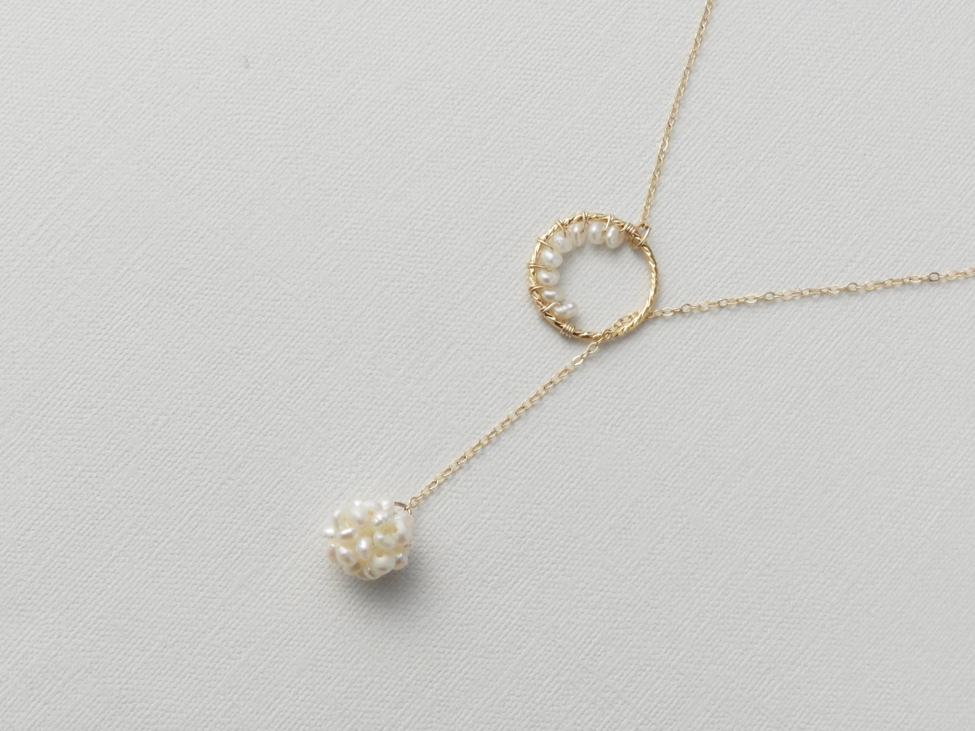 CIRCULAR MOTION Necklace Lariet 1