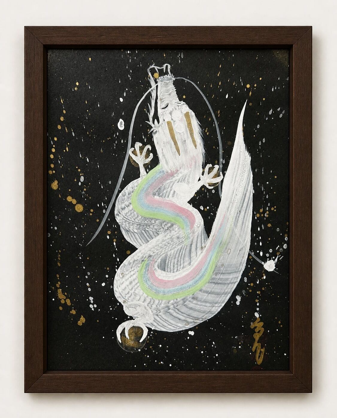 強力風水絵画⭐︎大天使ミカエル奇跡報告多数 まるで生きている高波動