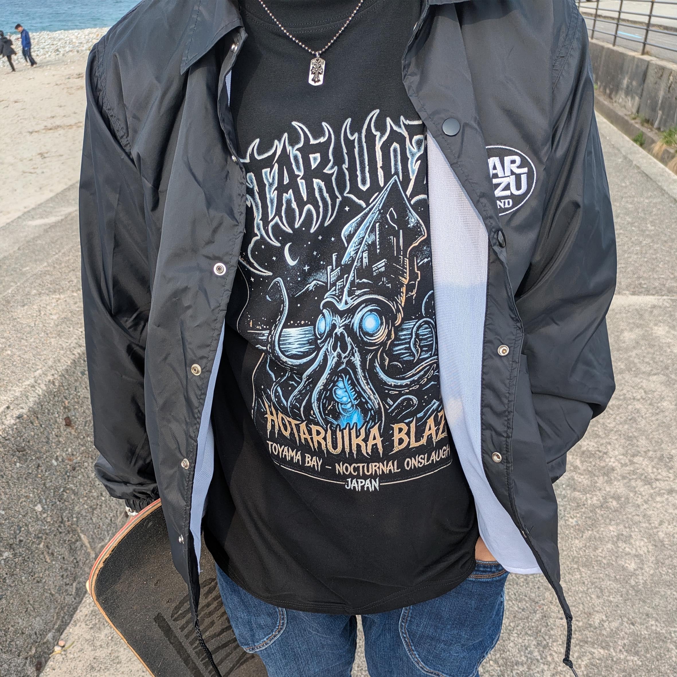【富山湾】STARUOZU ホタルイカTシャツ【ROCK】