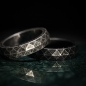 NORD_001. NAUDR PRAYER RING / vintage silver