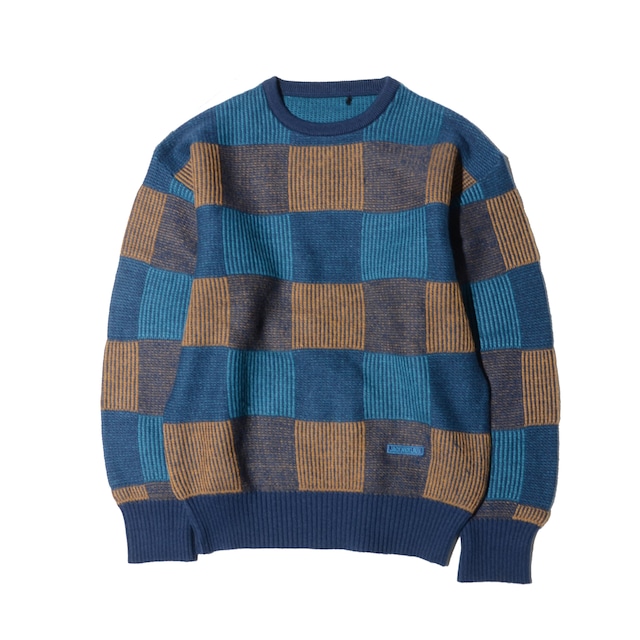 80's   jack nicklaus    check knit