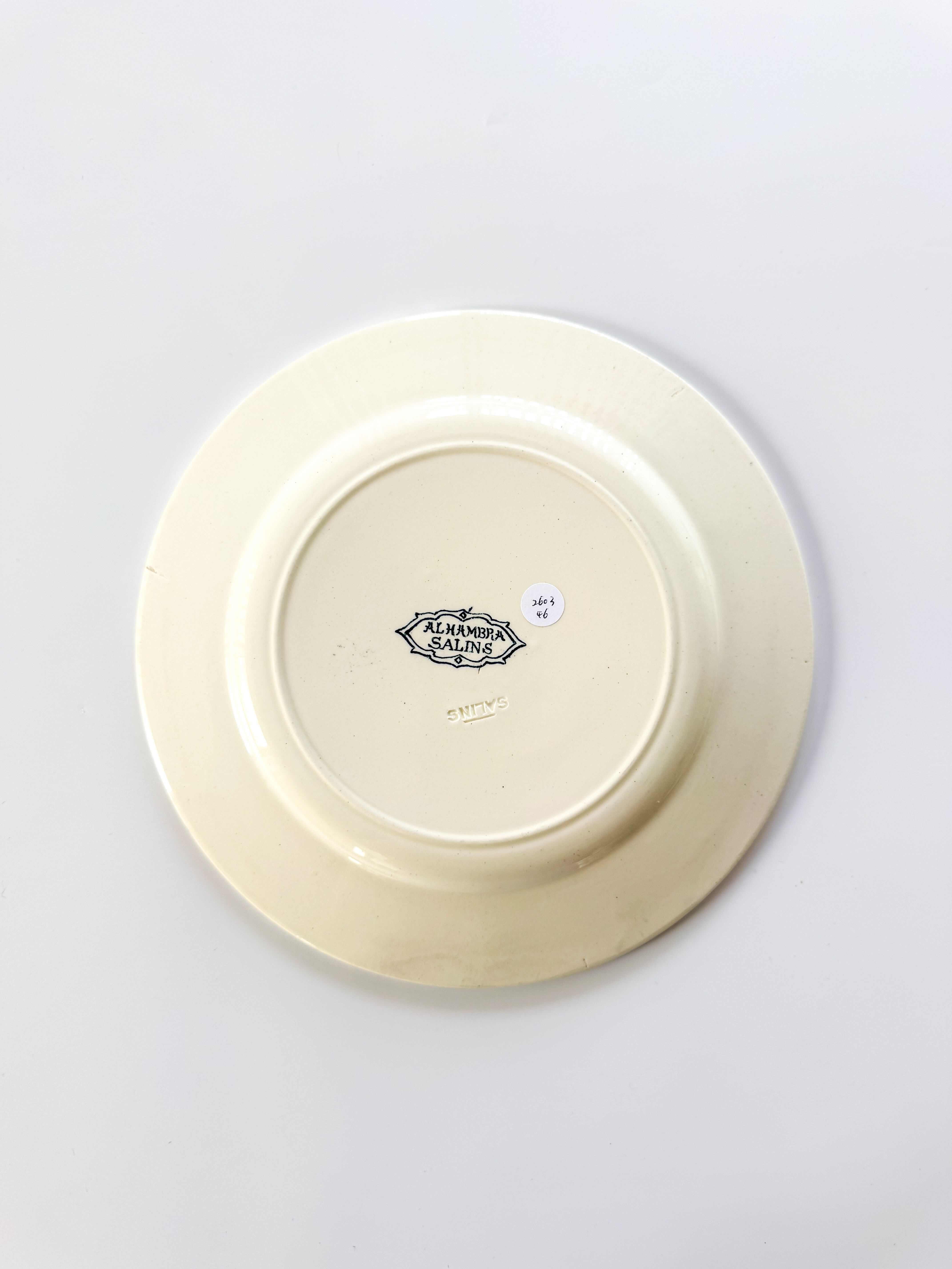 ALHAMBRA SALINS 　アルハンブラ　高台皿 SALINS / サラン 