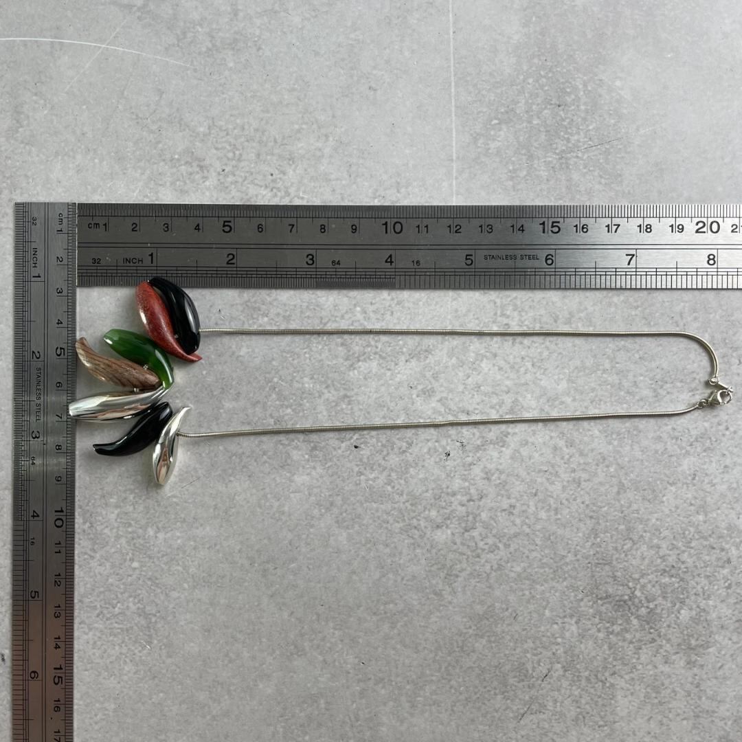 ティファニー フランクゲーリー 7P フィッシュ ネックレス ABW1fe