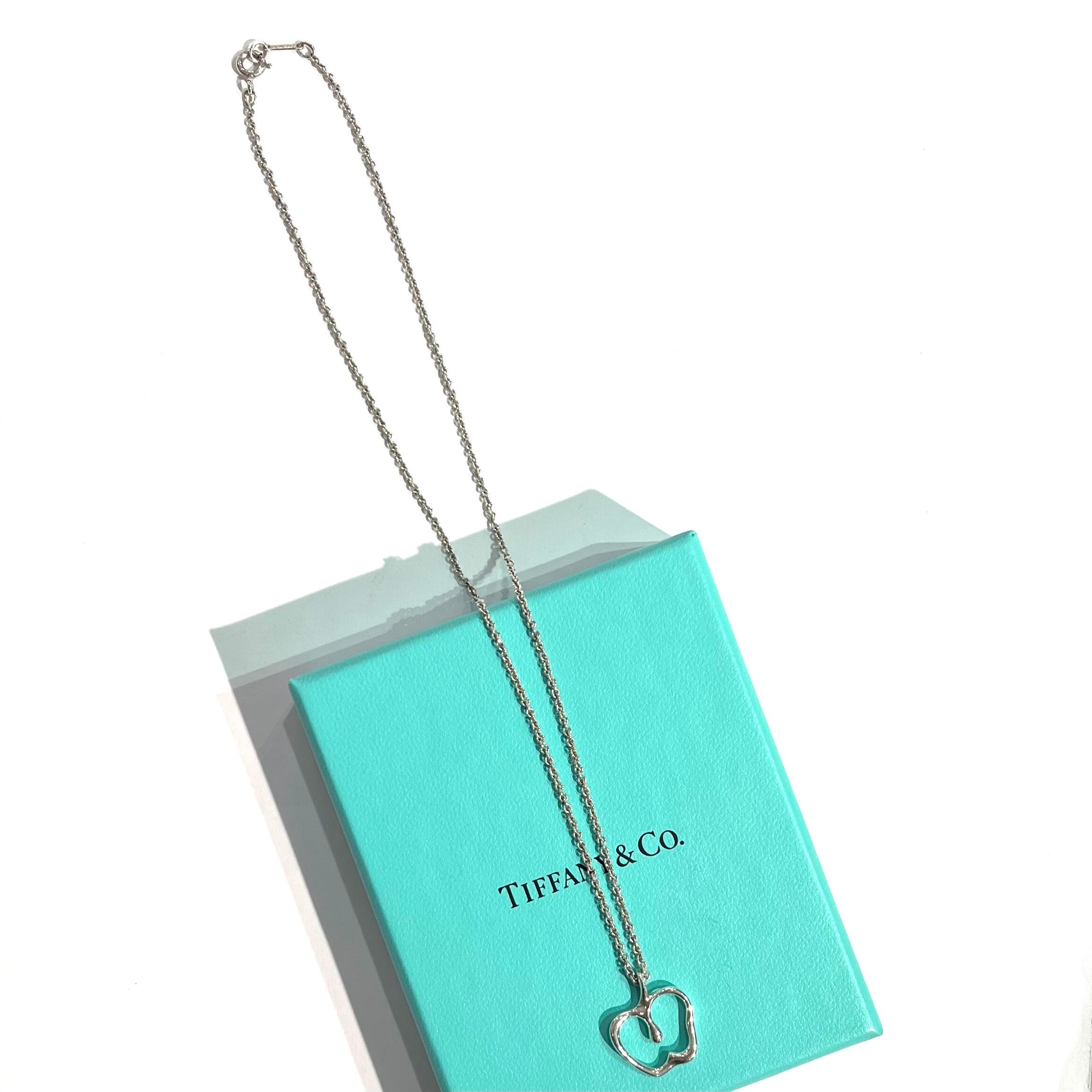 TIFFANY&CO.】T1978ティファニーアートジュエリーアップル ネックレス