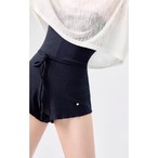 Aライン ハイウエスト ニットパンツ トップスセット 2色展開 L1337