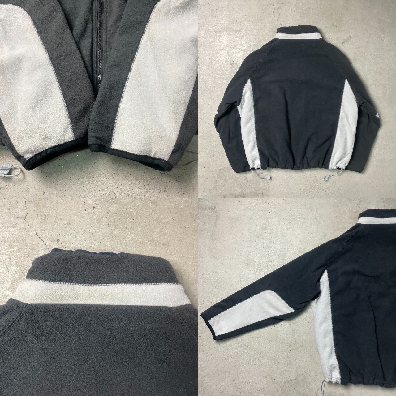 00年代 ARIZONA JEANS CO リバーシブル ナイロンジャケット フリース
