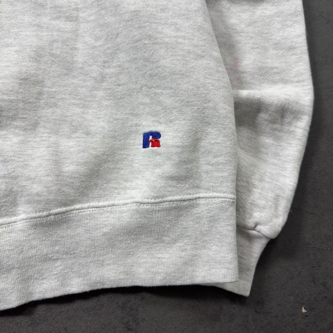 L.L.Bean × Russell 80s〜 sweatshirt solid gray L 古着 - 6