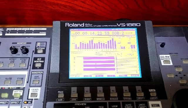デジタル・ワークステーション VS-1880 録音・編集良好・完動品