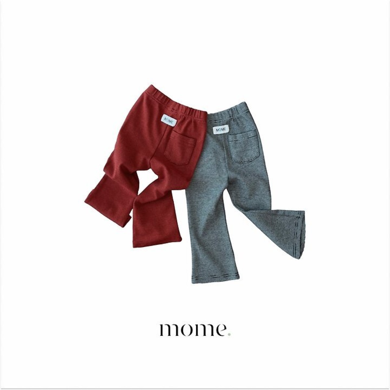 【取寄】MOME ソフトブーツカットパンツ｜秋服｜韓国子供服｜ 26/AT