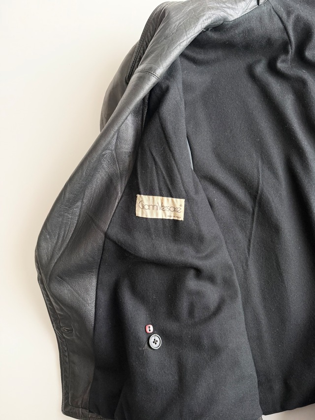 FW1984 GIANNI VERSACE LEATHER JACKET