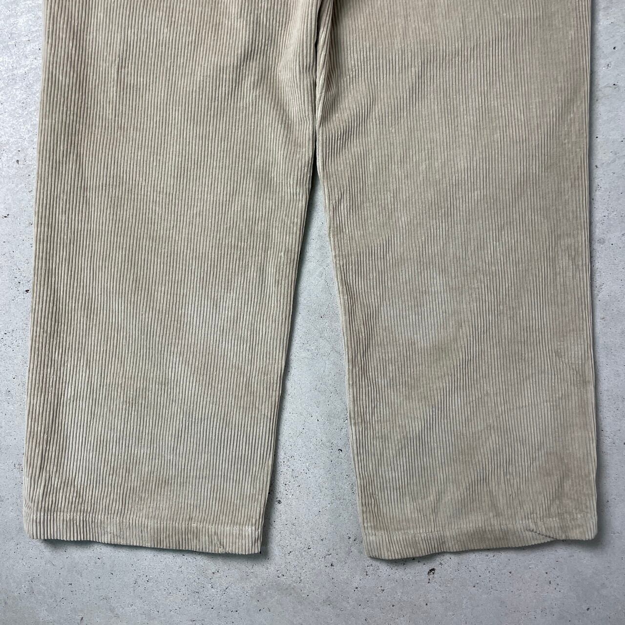 90年代 DOCKERS ドッカーズ コーデュロイパンツ 太畝 ワイド メンズW36