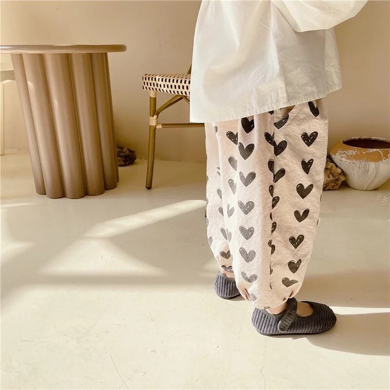 【即納】ぽわんシルエットのハートパンツ|海外子供服|韓国子供服