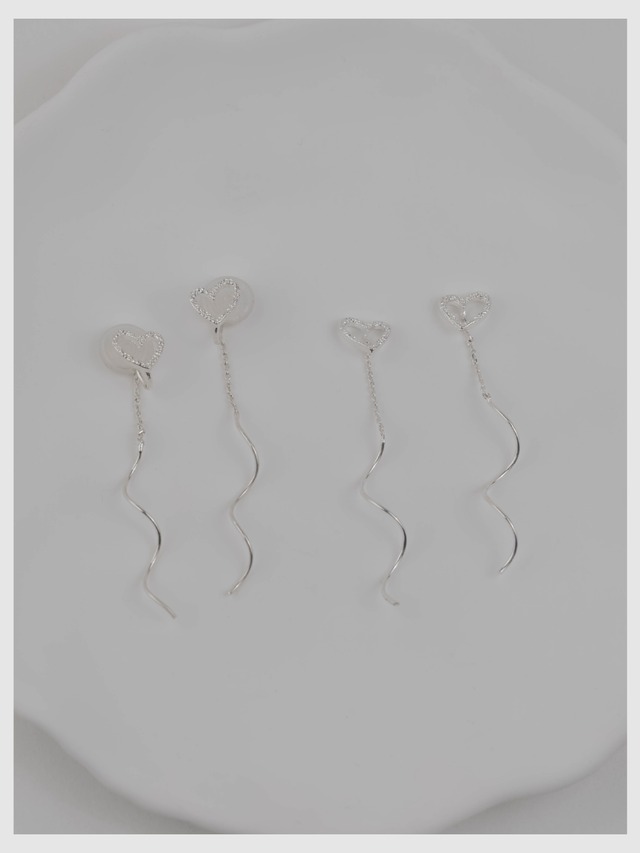 Earring/Pierce -Silver-