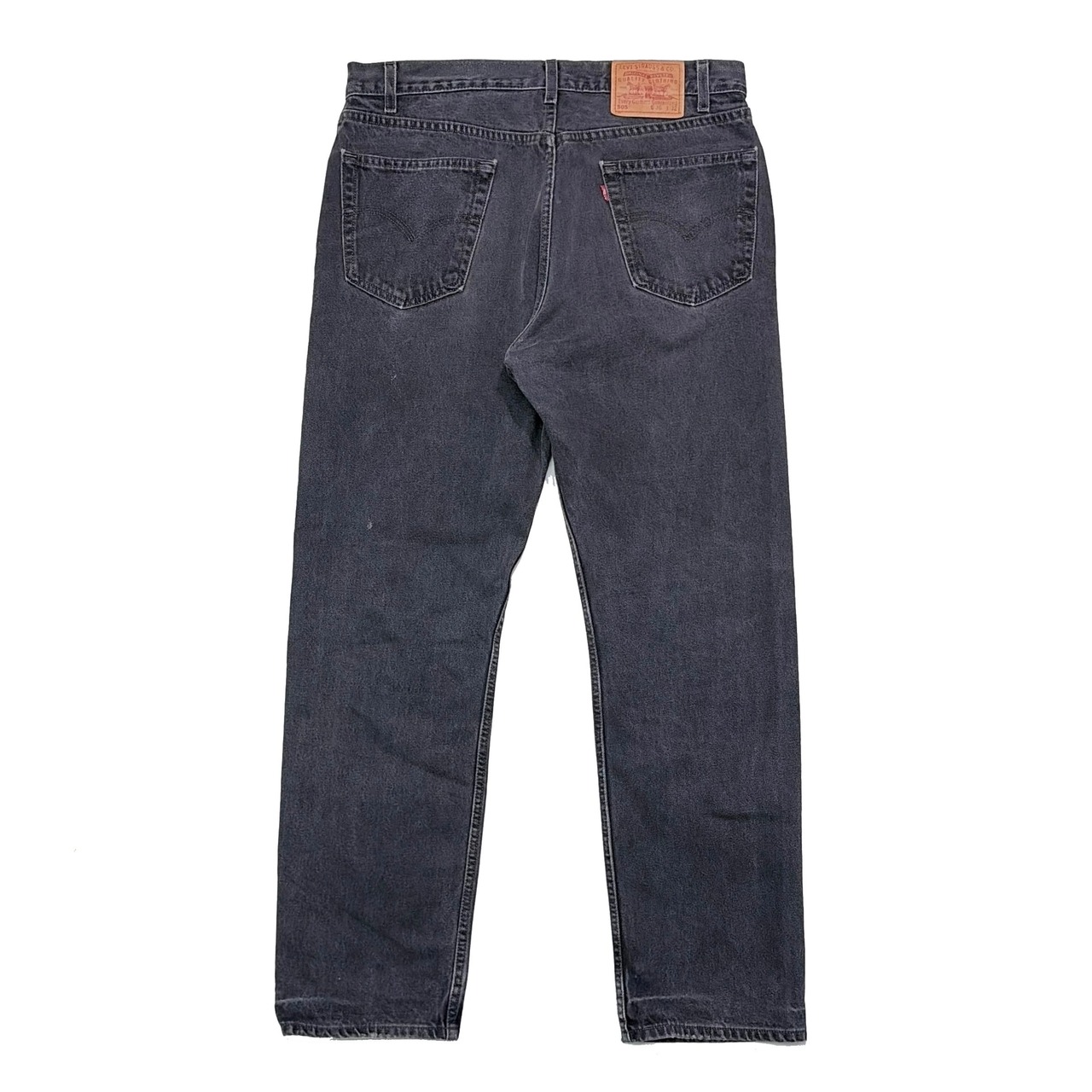 90s LEVIS リーバイス 505 後染め ブラック デニム パンツ ジーンズ 