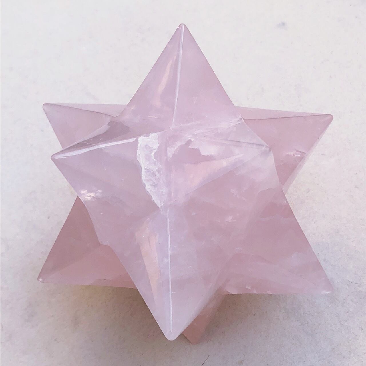 特大 ☆ ローズクォーツ (紅石英) アステロイド | 舞音-maine-