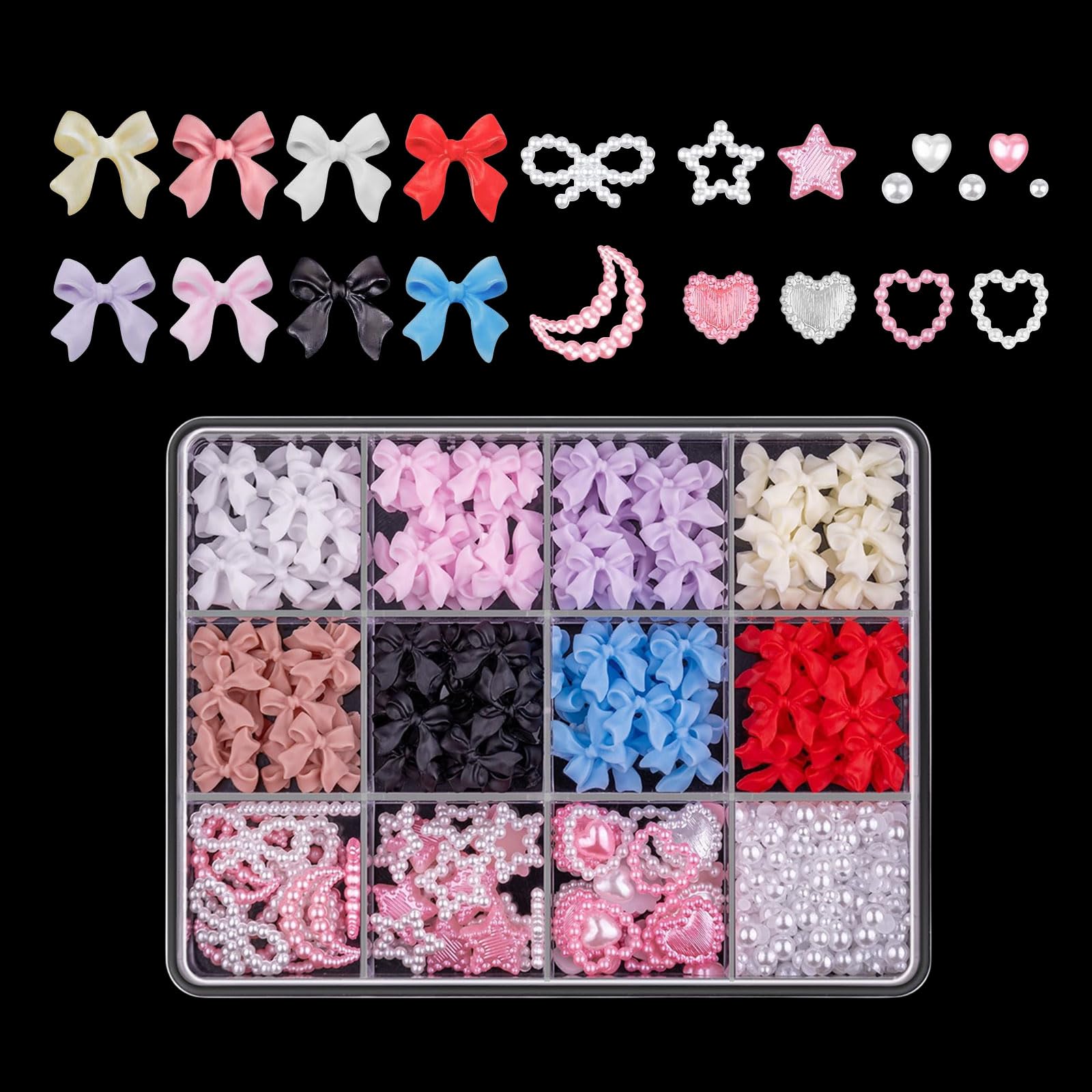 全色セット♥高分子ストーン ４mm（デコパーツ ハンドメイド ネイル） 3mm】 デコストーン 高分子ストーン ミルキーストーン ラインストーン