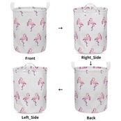 Round Laundry Basket White 4372
