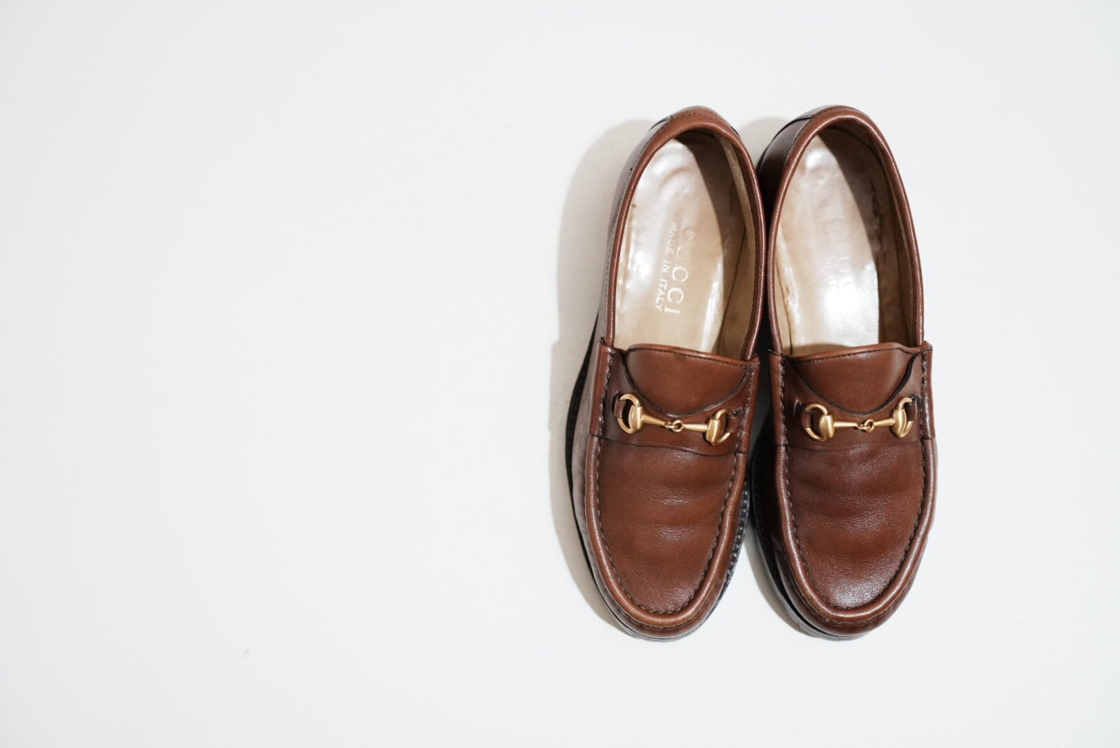 Old Gucci ホースビットローファー 35C スエードDB | JUST LIKE HERE