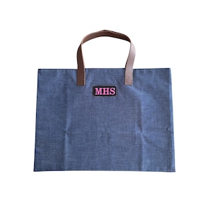 播州織 biscuit tote bag