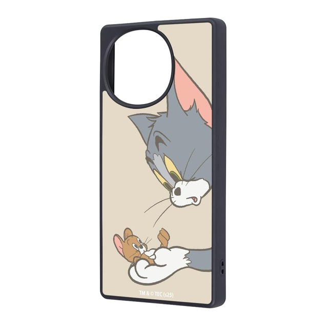 イングレム AQUOS R10 ケース キャラクター トムとジェリー docomo SH-51F AQUOSR10 R9 SH-51E かわいい おしゃれ 耐衝撃 カバー ソフト ハード スマホカバー スマホケース トムとジェリー_キャッチ