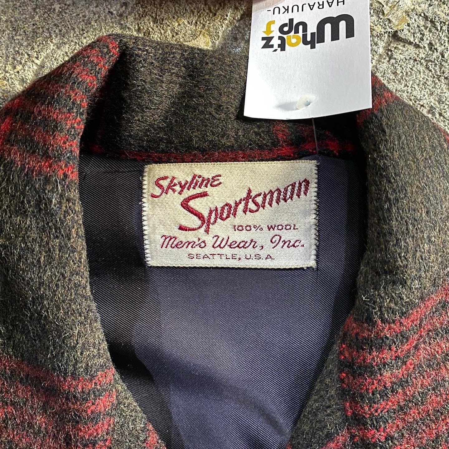 60s Skyline Sportsman wool shirt【仙台店】 | What'z up