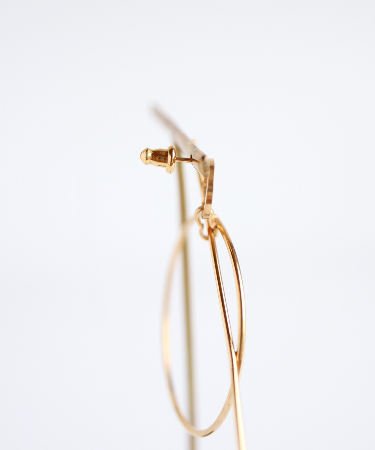 フープデザインピアス/018051