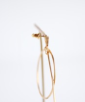 フープデザインピアス/018051