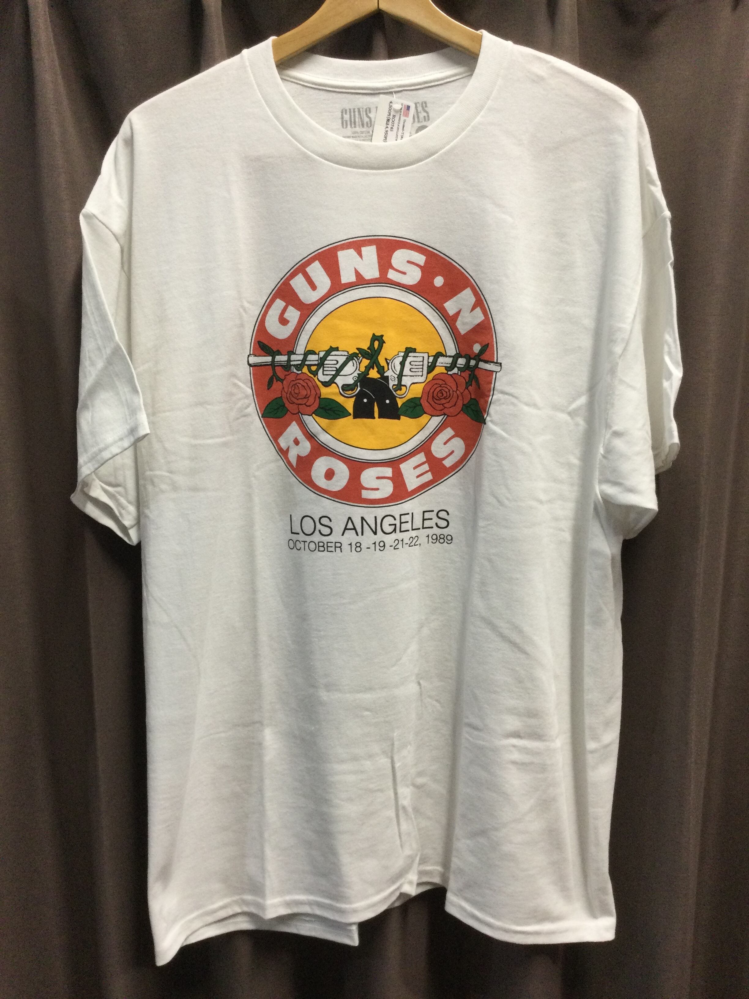 XL RO0743 正規品 GUNS'N ROSES ガンズアンドローゼス 1989 ...