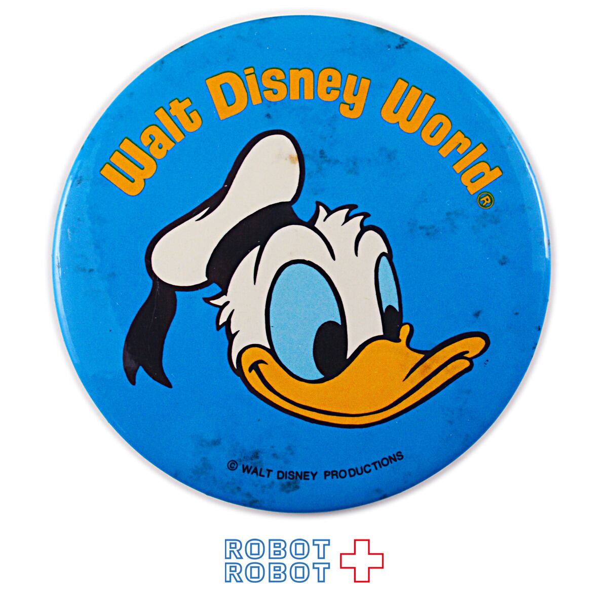 ディズニー缶バッジ WDW ドナルドダック1 | ROBOTROBOT