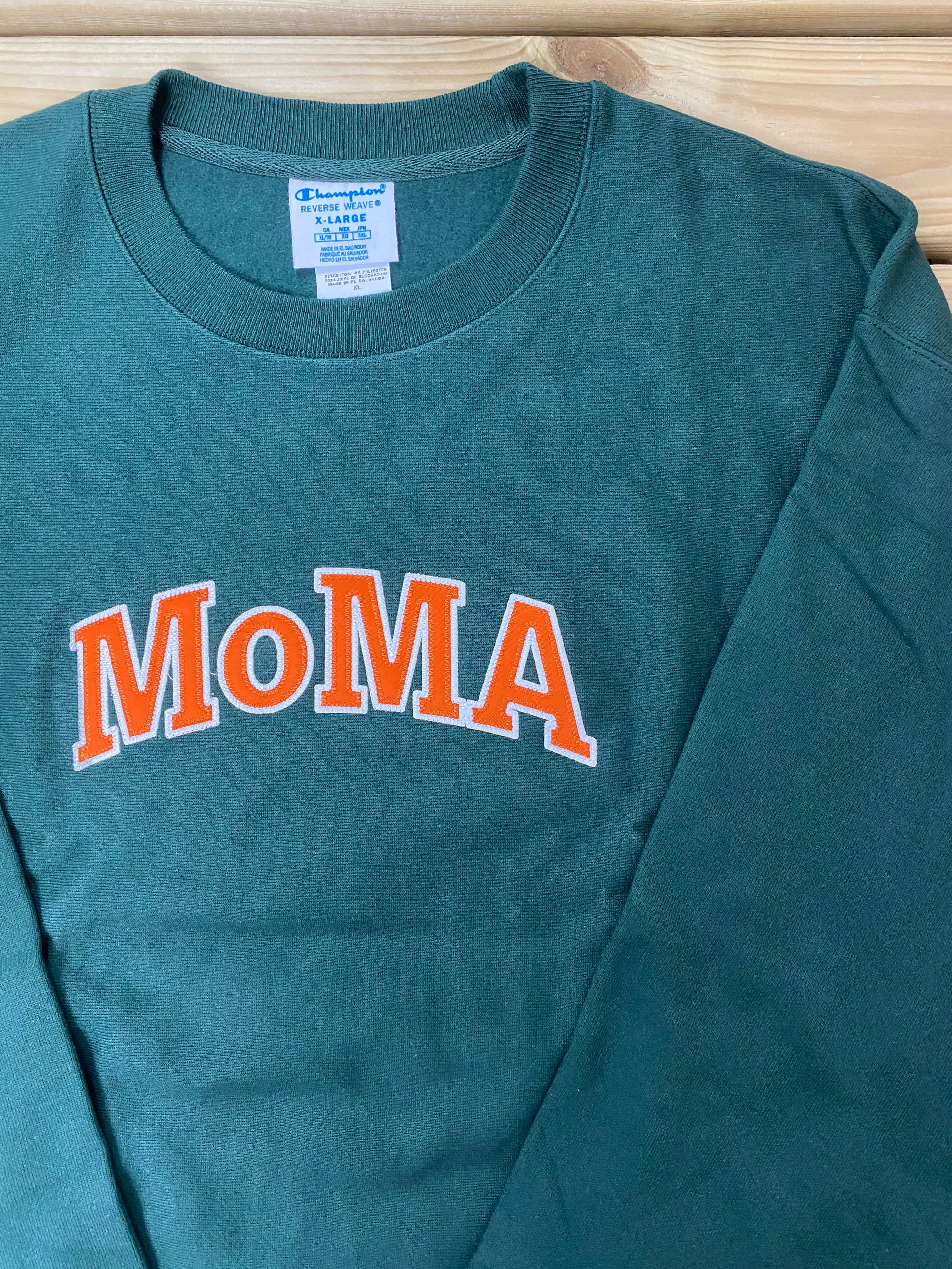MoMA × Champion Reverse Weave Crewneck | M＆M Select shop