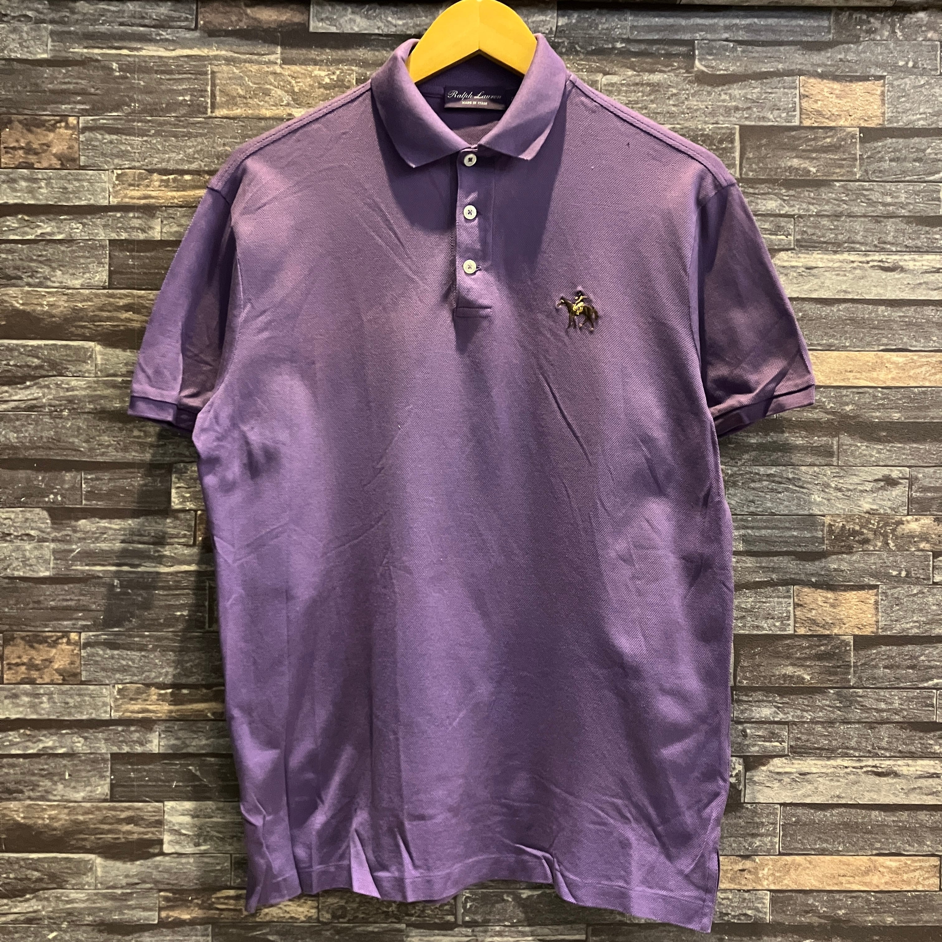 RALPH LAUREN PURPLE LABEL POLO SHIRT PURPLE | safarionline