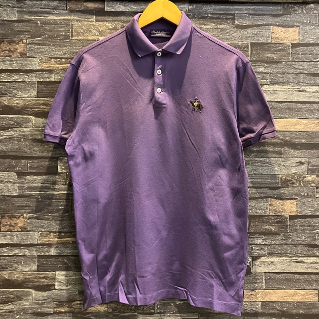 RALPH LAUREN PURPLE LABEL POLO SHIRT PURPLE