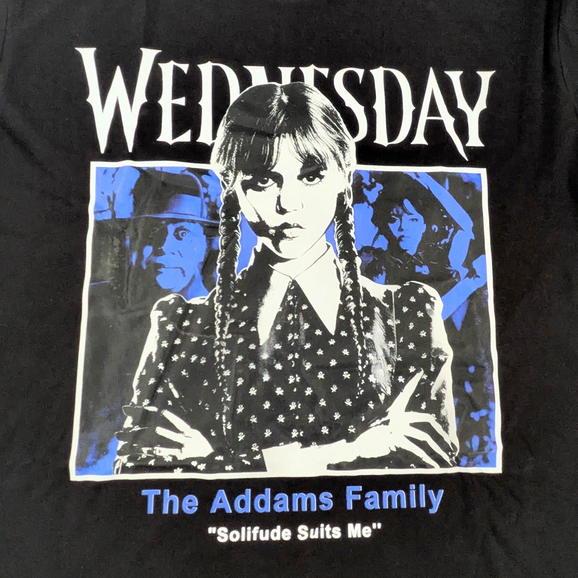 WEDNESDAY / ウェンズデー 】『Solifude Suits Me』Tシャツ / アダムス