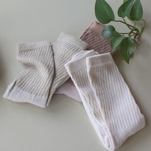 ORGANIC THREADS 3PACK CREW SOCKS MIX