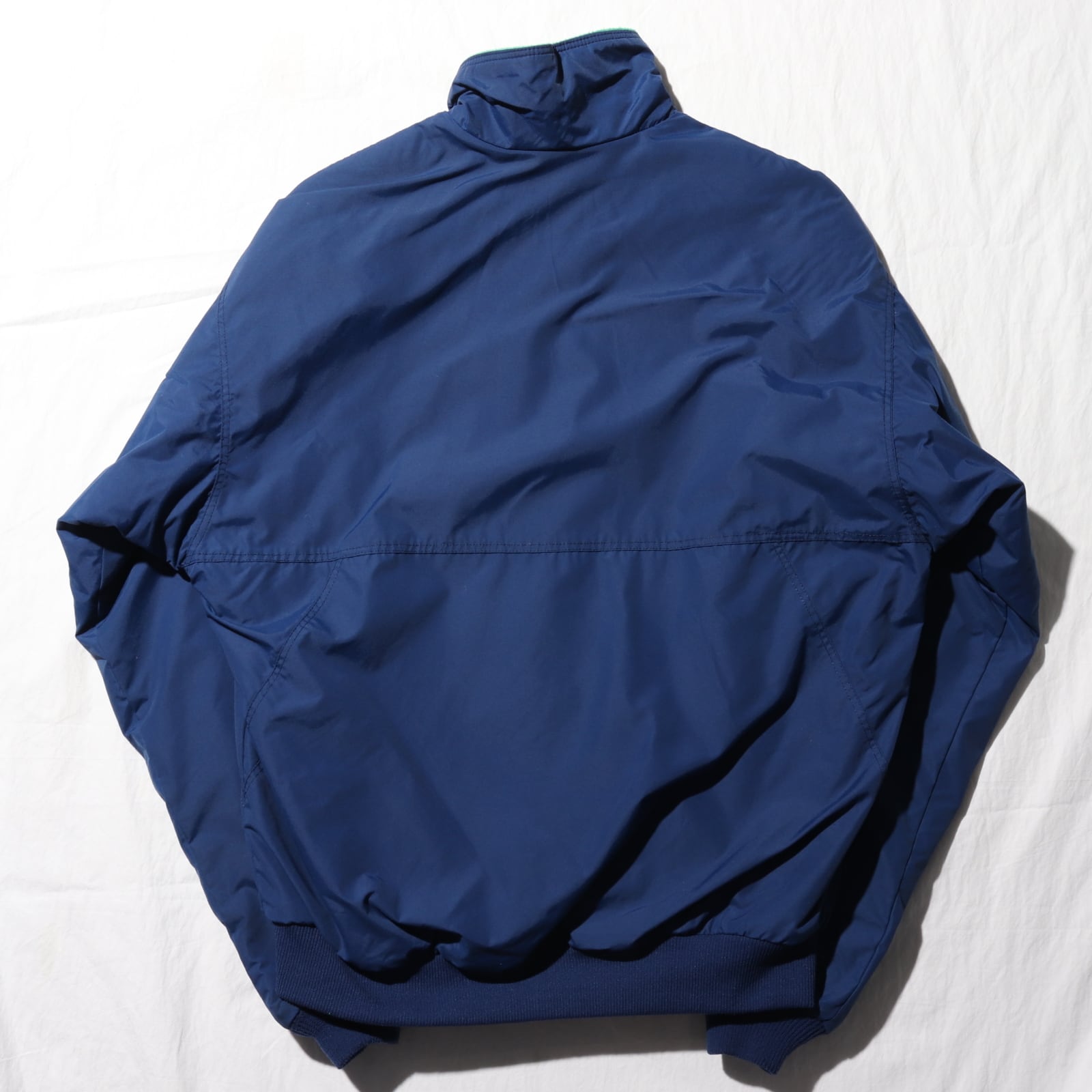 美品 M 青 89年 USA Patagonia Shelled Synchilla Jacket シェルド  
