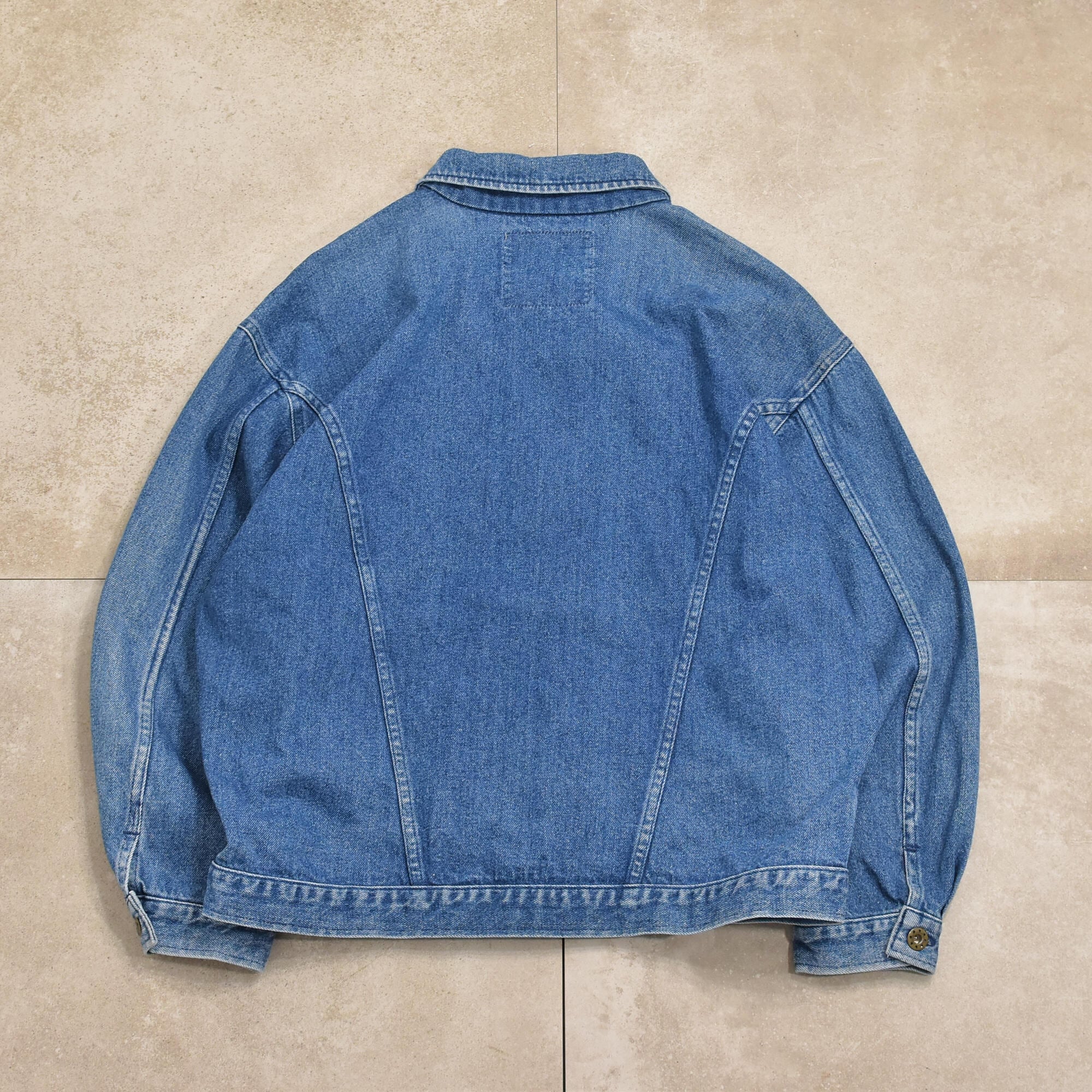 80s~ TOM&PETER deformation design denim jkt | 古着屋 grin 80s~ TOM&PETER deformation design denim jkt | 古着屋 grin
