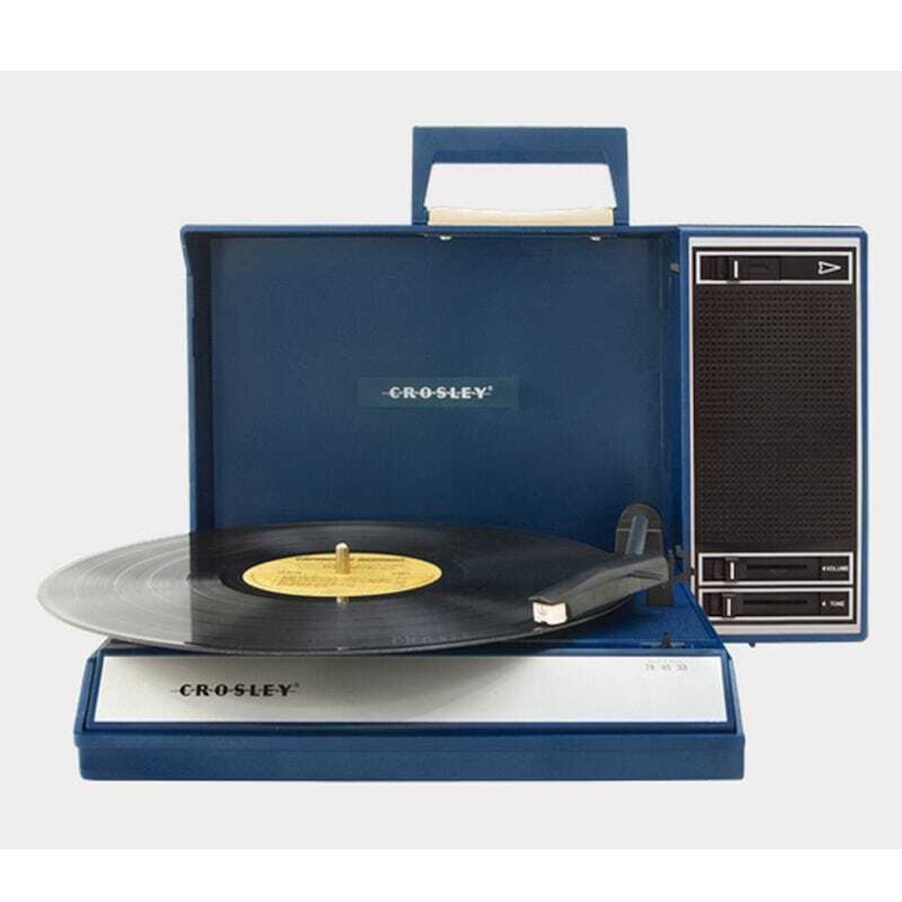 Crosley Spinnerette USBレコードプレイヤー （ブルー）