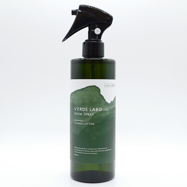 VERDE LABO　ルームスプレー／芳香・消臭剤　フラワーコットン　300ml　ROOM SPRAY【ACTUS オリジナル】20992804