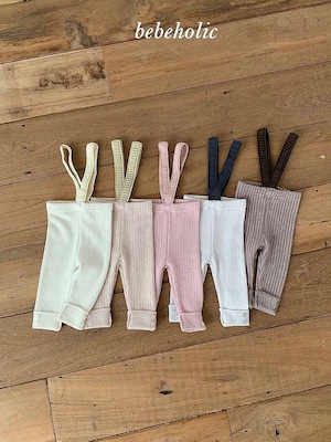 【予約】bebeholic Claire knit leggings
