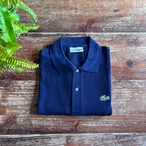 Vintage "L1212 Chemise Lacoste" Polo shirt Made in France/Navy/7
