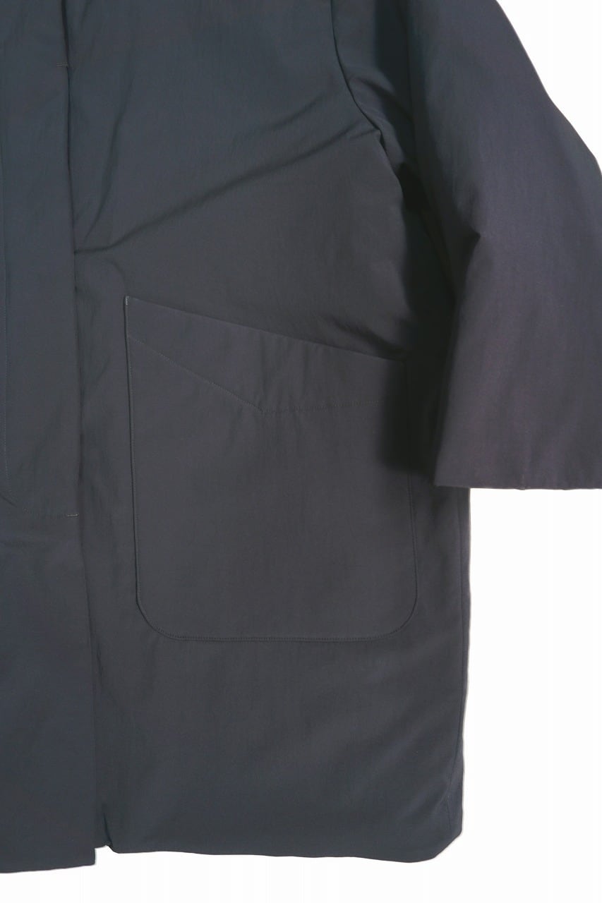 Nylon Filling No Collar Coat