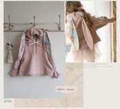 韓国子供服 / 26winter / puella FLO / バニーズフーディー / キッズ / 冬服 *90~140*