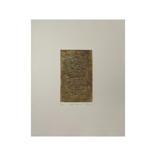 落合皎児【版画】Water Mirror #29/30 — 1980s 53(H) × 43(W)cm