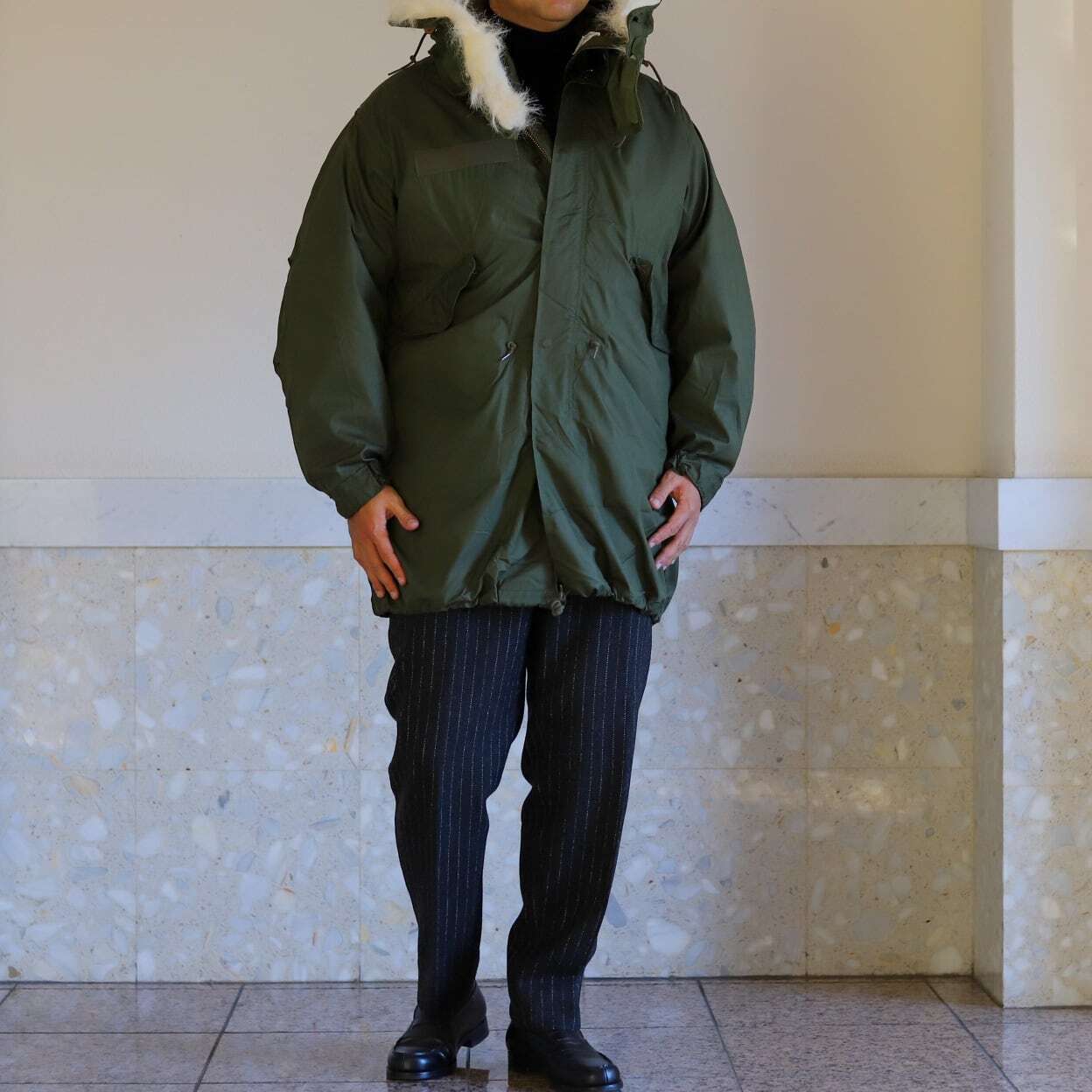 未使用】70s U.S. Military M-65 Fishtail Parka original full set