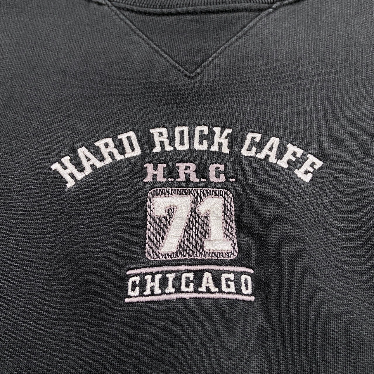 90年代 Hard Rock Cafe CHICAGO ハードロックカフェ スウェットシャツ 