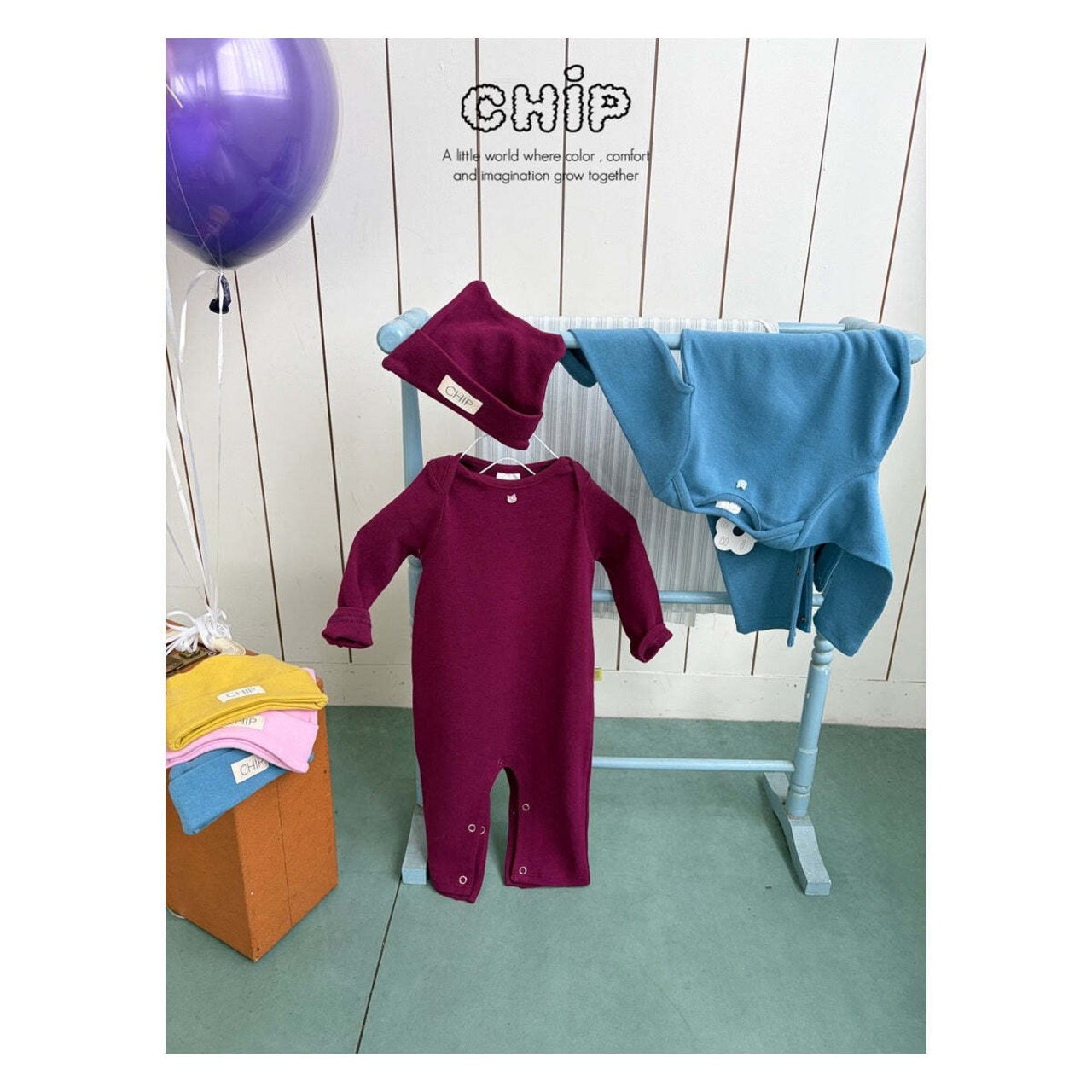 【取寄】CHIP にゃんにゃんボンネット FREE｜冬服｜韓国子供服