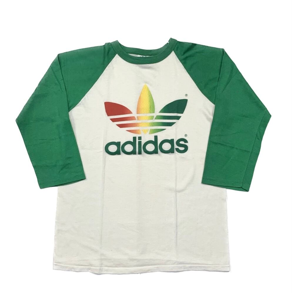 80年代 adidas ラグランTシャツ